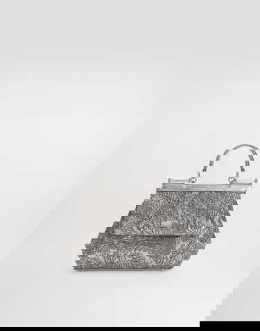 Kabelka Dolce & Gabbana Dolce & Gabbana Medium Sicily Brocade Handbag Metalická | BB6003BR81780998, 0