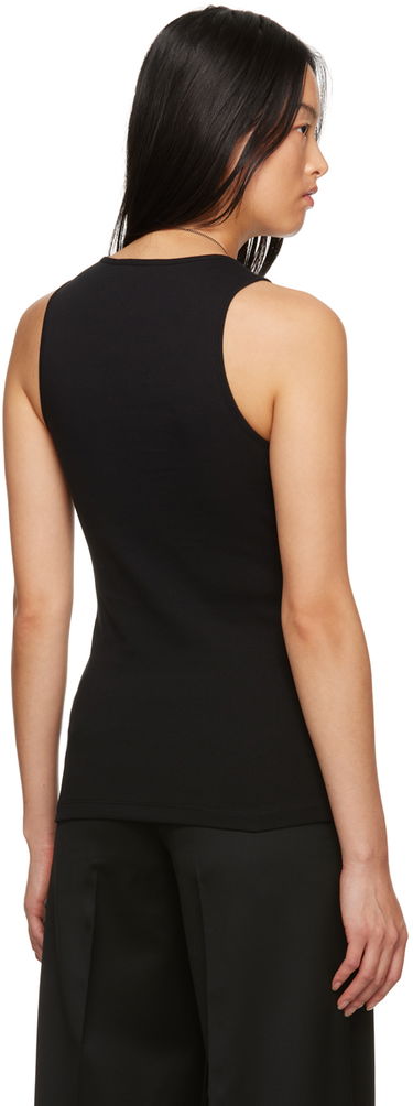 Tielko Ann Demeulemeester Ann Demeulemeester Fonsin Tank Top Čierna | 2302-W-JTO01-23-FA045-099, 2