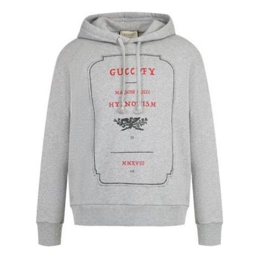 Mikina Gucci Hypnotism Graphic Sweatshirt Šedá | 475374-X3N44-1672, 0