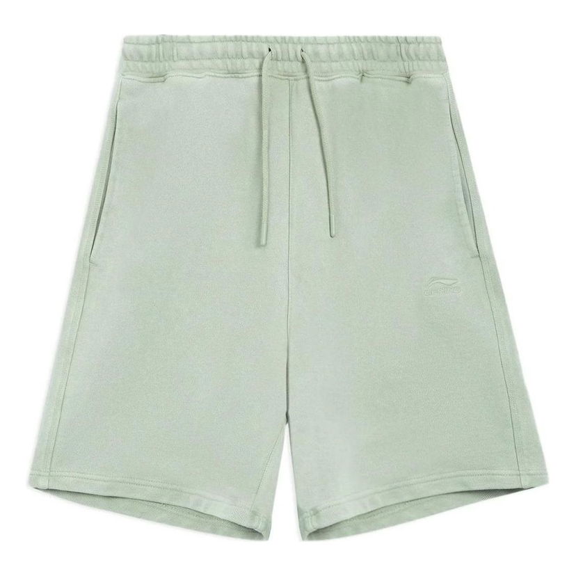 Šortky Li-Ning Li-Ning Embroidered Men's Shorts Zelené | AKSS315-5