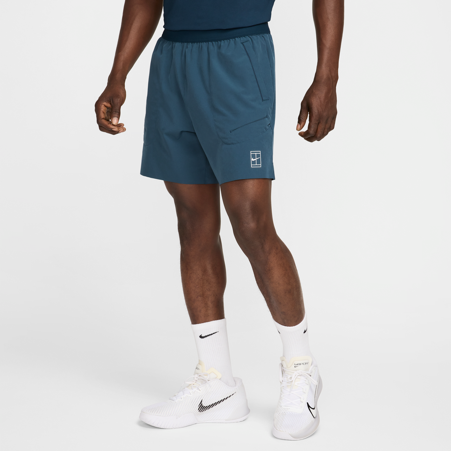 Šortky Nike NikeCourt Advantage Dri-FIT Tennis Shorts Modrá | FZ6913-478, 0