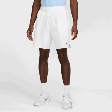 Šortky Nike NikeCourt Advantage Dri-FIT 8" Tennis Shorts Biela | FZ9322-100, 1
