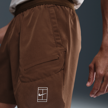 Šortky Nike NikeCourt Advantage Dri-FIT 6" Tennis Shorts Béžová | FZ6913-259, 3