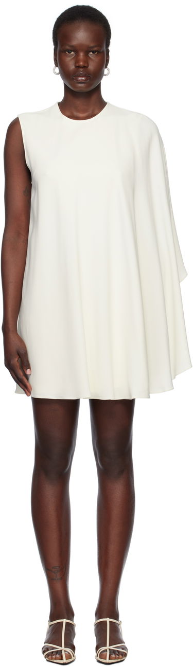 Šaty Stella McCartney Stella McCartney One Sleeve Minidress Biela | 6A04743DU300, 0