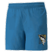 SUMMER CAT GRAPHIC WOVEN SHORTS 5"