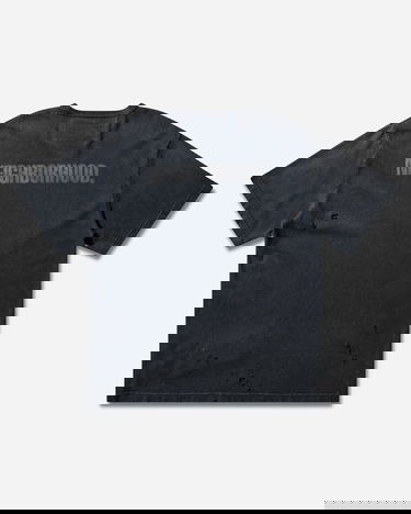 Tričko Neighborhood CHITO Savage Crewneck T-Shirt Čierna | 252OKCIN-CSM02S BLACK, 2