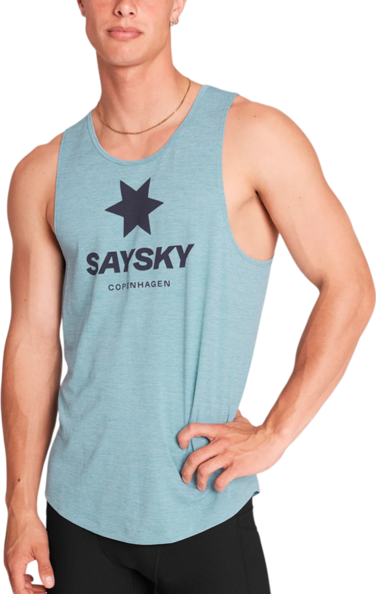 Tielko Saysky Saysky Logo Combat Pro Singlet Tyrkysová | omrsi30c2013-omrsi30c2013