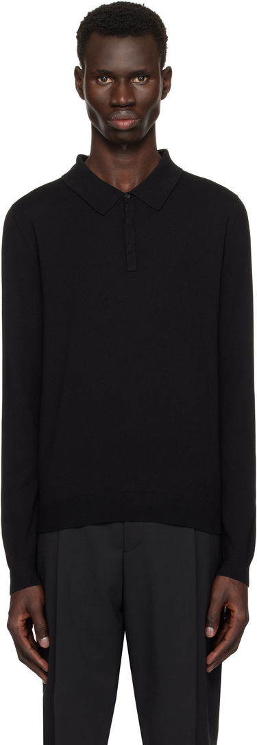 Polo tričko BOSS Hugo Slim-Fit Concealed Placket Polo Čierna | 50532050, 0