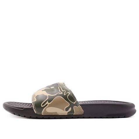 Tenisky a topánky Nike Benassi JDI Print Slides Hnedá | 631261-202
