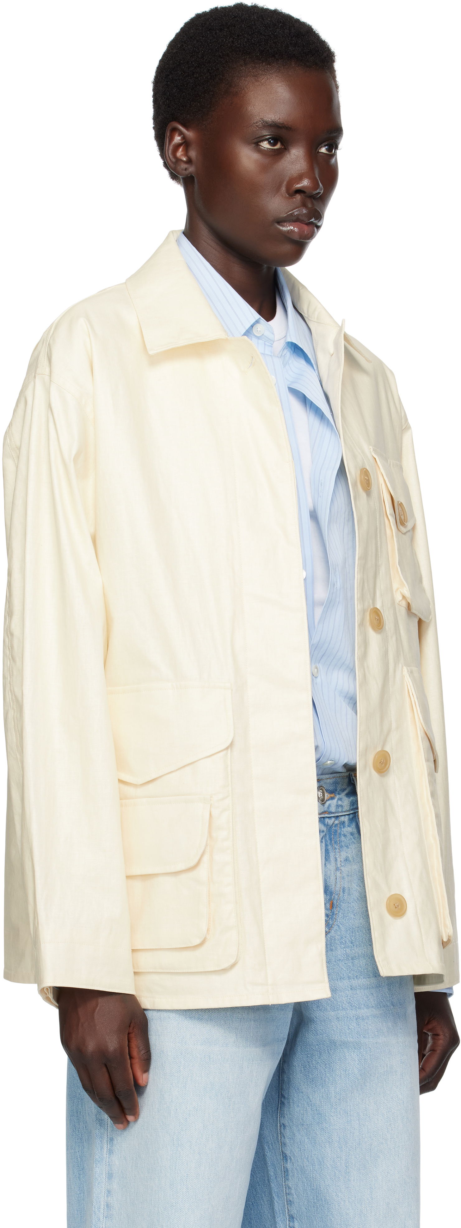 Bunda rag & bone Rag & Bone Aston Field Jacket Béžová | WAW25P20094709, 1