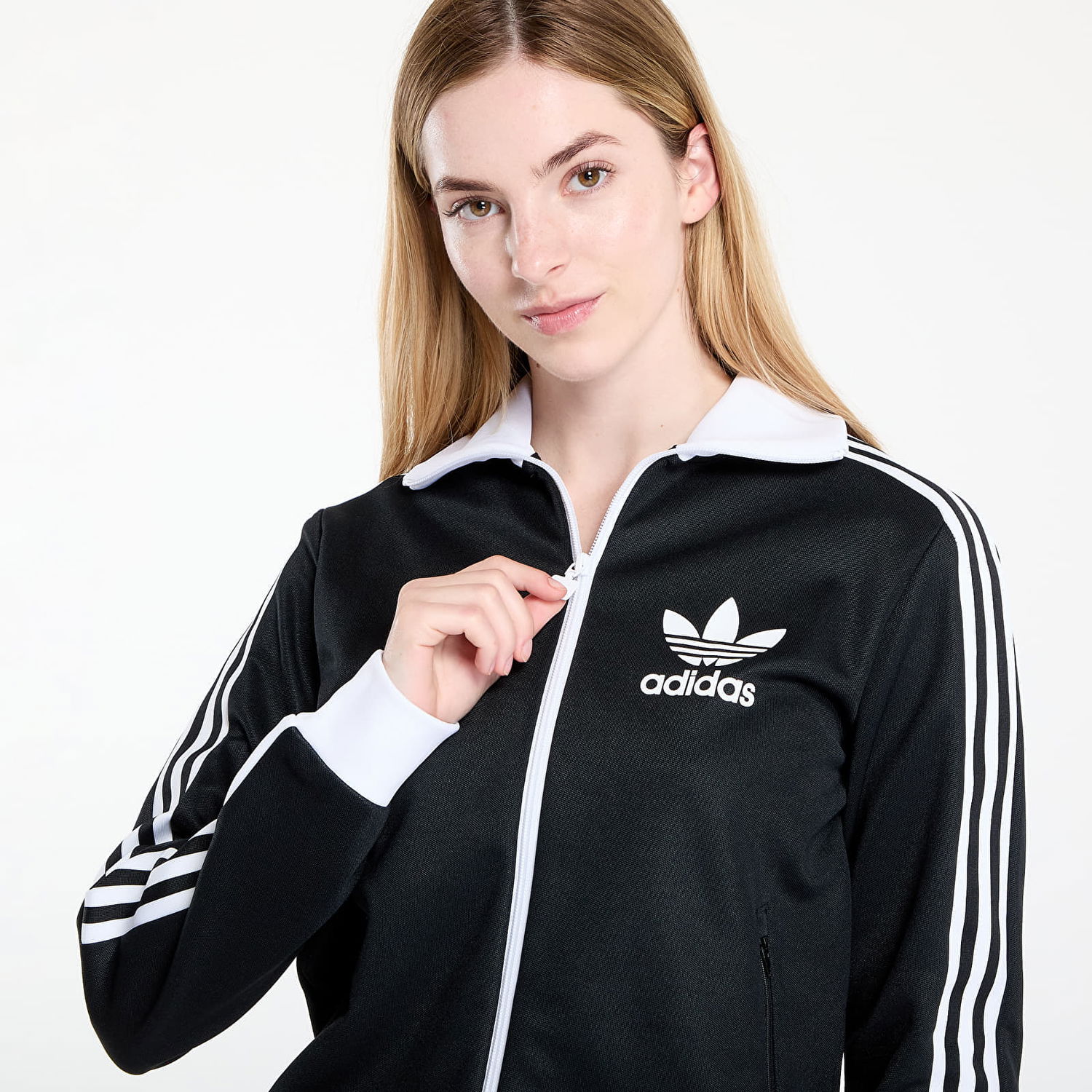 Bunda adidas Performance Beckenbauer Track Jacket Čierna | HZ3743, 1