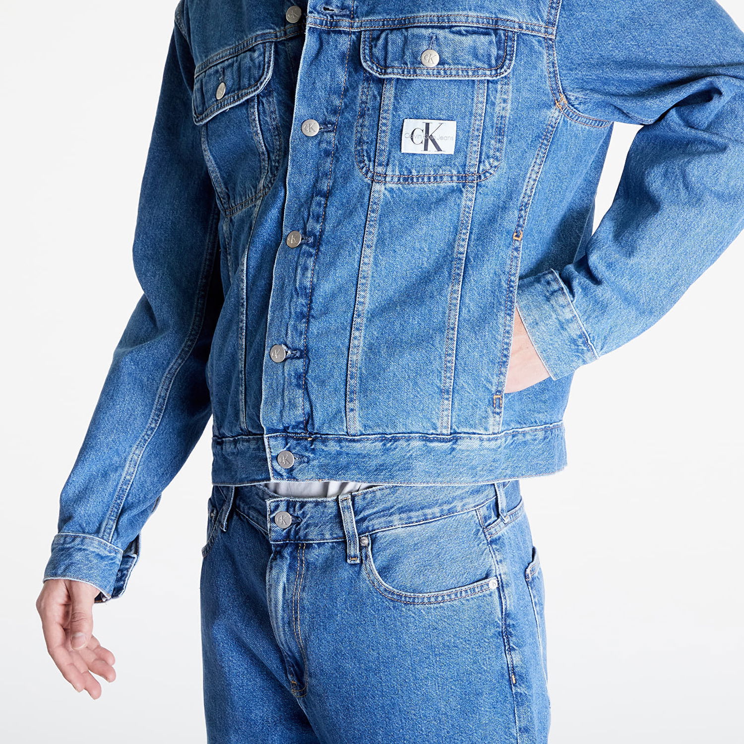 Bunda CALVIN KLEIN bunda Jeans Regular 90'S Jeans Jacket Navy | J30J324858 1A4, 1