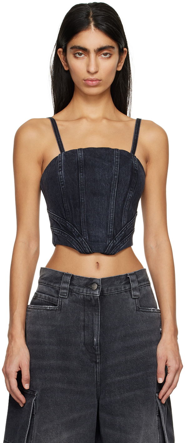 Tielko AMIRI Faded Tank Top Čierna | PS24WDF007, 0