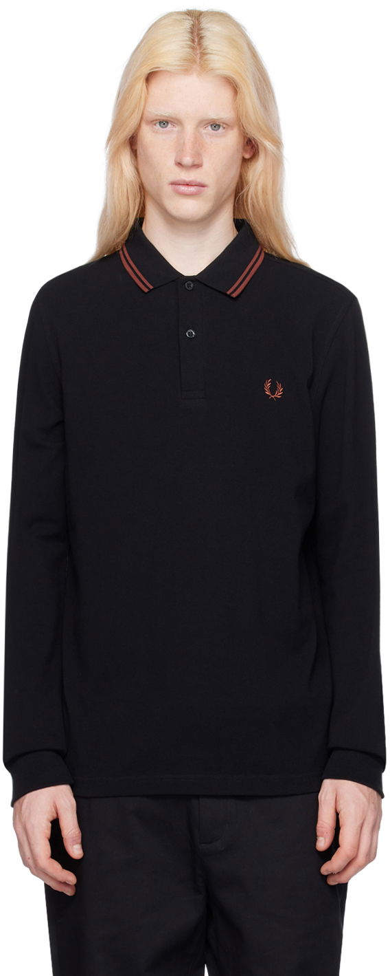 Polo tričko Fred Perry Polo Tee Čierna | M3636-U35, 0