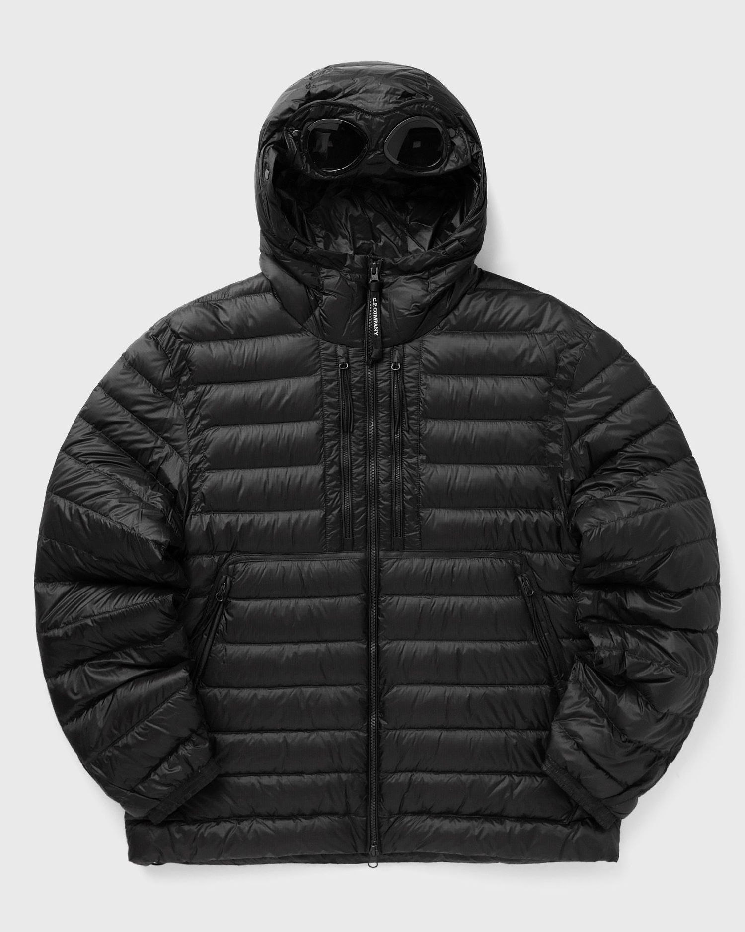 Prešívaná bunda C.P. Company Goggle Hooded Down Jacket Čierna | 19CMOW031A110416A-999, 0