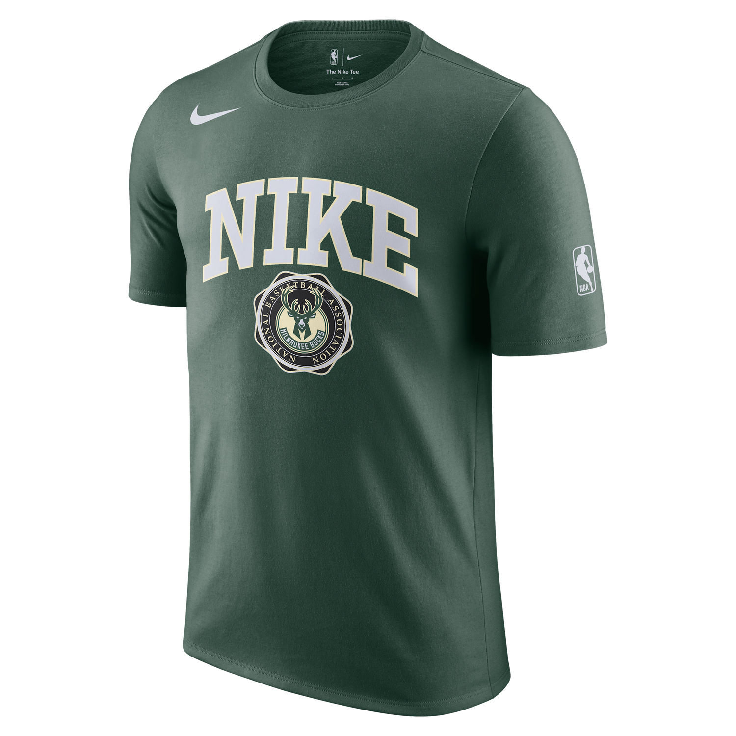 Tričko Nike Nike NBA Milwaukee Bucks Essential T-Shirt Zelené | HQ0531-323, 0