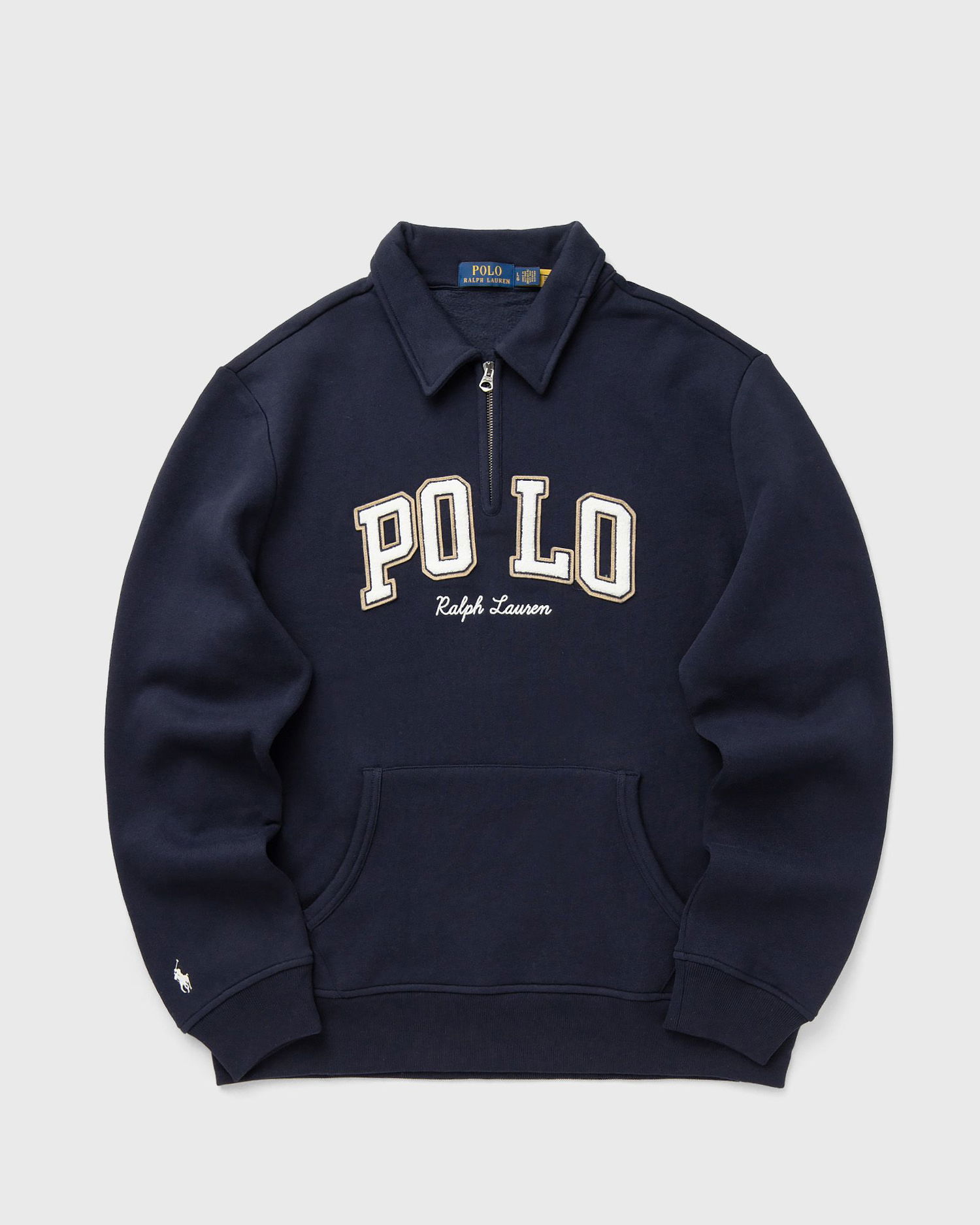 Mikina Polo by Ralph Lauren Polo Ralph Lauren Fleece Quarter-Zip Sweatshirt Navy | 710981150002, 0
