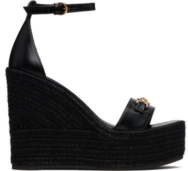 Tenisky a topánky Versace Medusa '95 Leather Wedge Sandals Čierna | 1014100_DVT2P, 0