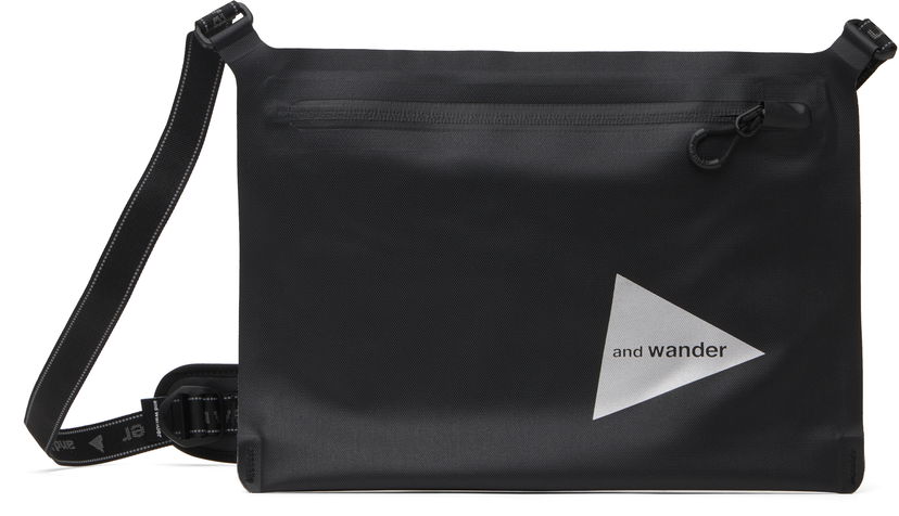 Taška cez rameno and wander and wander Waterproof  Bag Čierna | 5744975206