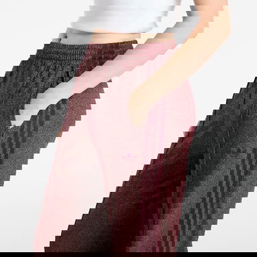 Nohavice adidas Performance adidas Originals Firebird Lurex Wide-Leg Pants Vínová | KS7808, 3