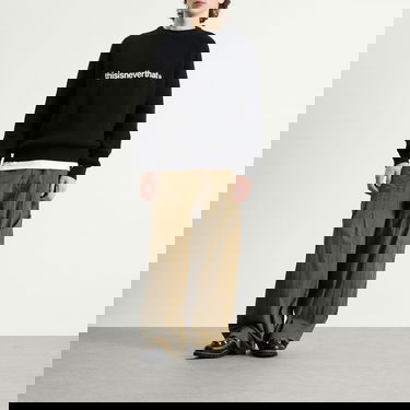 Sveter thisisneverthat T-Logo Knit Jumper Čierna | TN253KKNPK01-BLK, 4