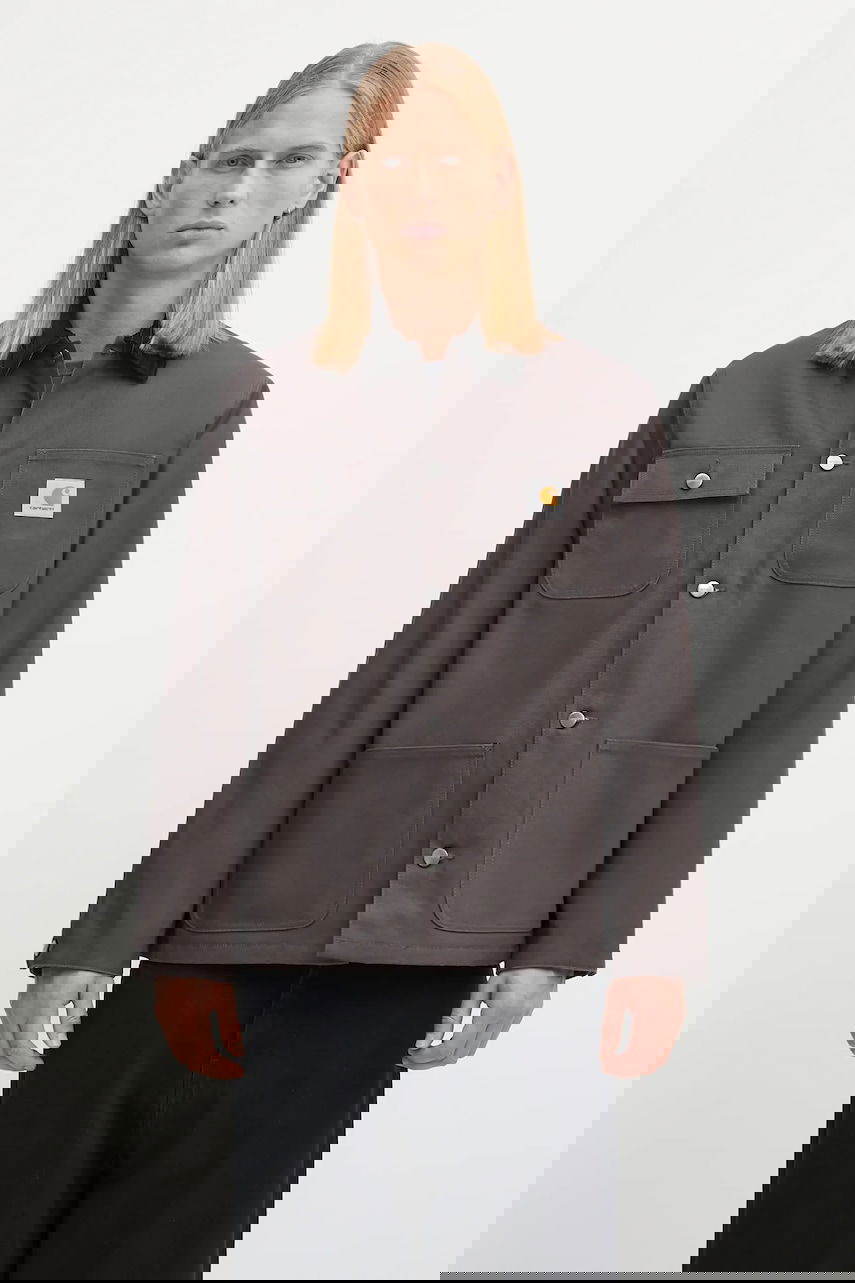 Bunda Carhartt WIP Transitional Cotton Michigan Coat Šedá | I015261.3CL01, 0