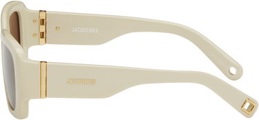 Slnečné okuliare Jacquemus 'Les lunettes Croisière' Square Sunglasses Béžová | JAC60C2SUN, 2