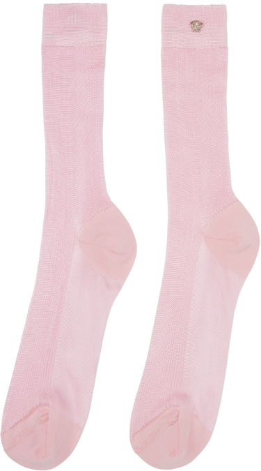 Ponožky Versace Ribbed Knit Socks Ružová | 1008759_1A10210_1P880, 1