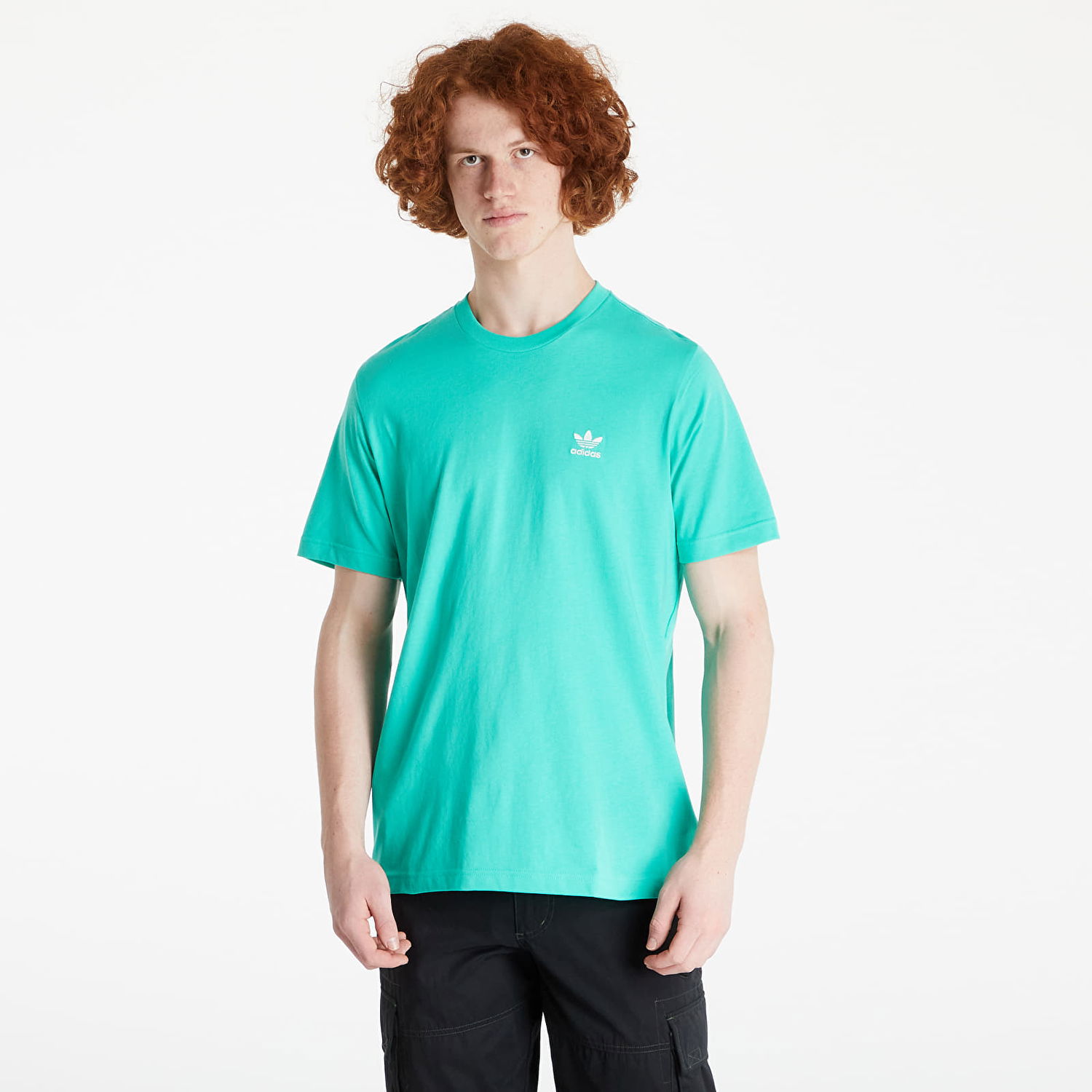 Tričko adidas Originals Essential Tee Hi-Res Zelené | HE9442, 0