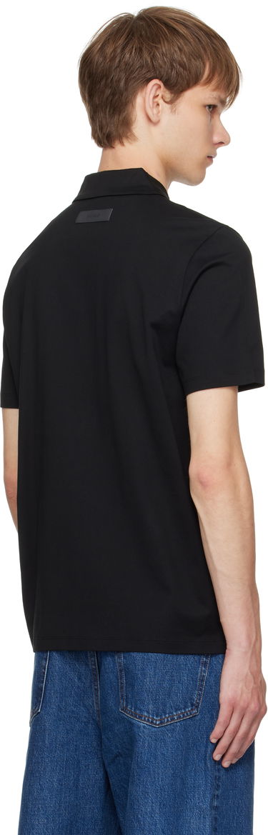 Polo tričko BOSS Hugo Slim-Fit Mercerized Cotton Polo Čierna | 50544276, 2