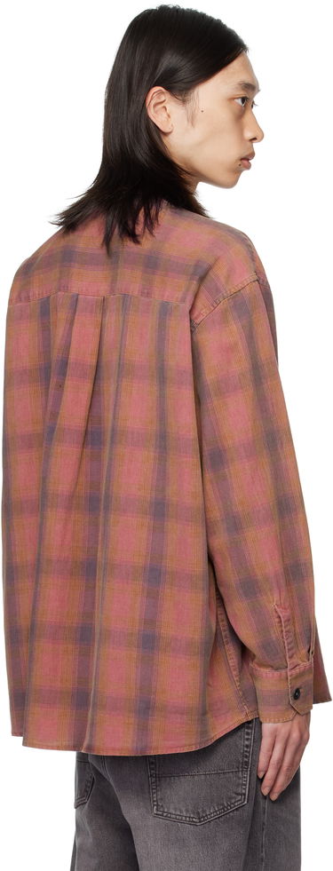 Košeľa OUR LEGACY Our Legacy Borrowed Plaid Shirt Ružová | M4252BIDC, 2