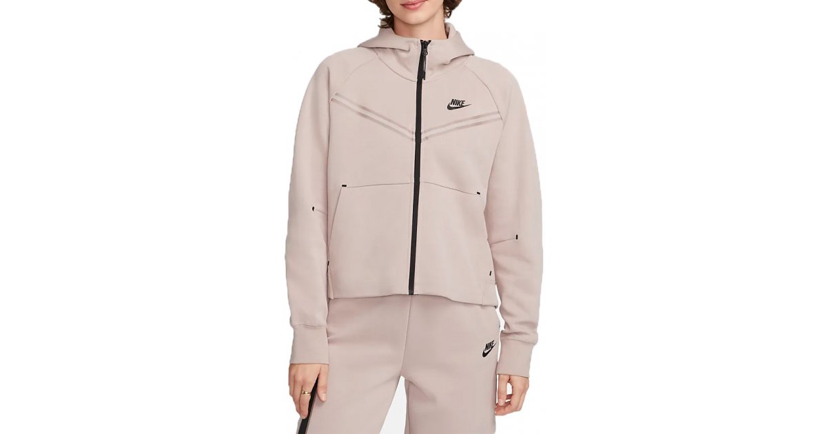Mikina Nike Hoodie Sportswear Tech Fleece Windrunner Ružová | cw4298-272, 1