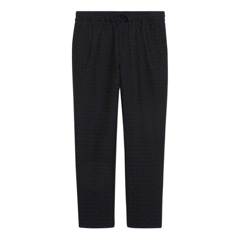 Tepláky Gucci Gucci Horsebit Cotton Wool Jogging Pants Čierna | 722330-ZAKIU-4440