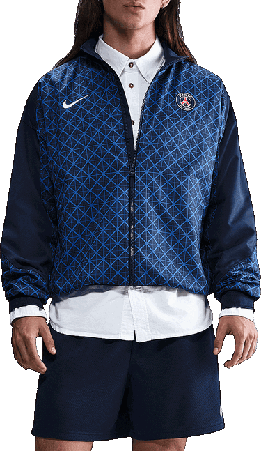 Bunda Nike PSG Strike Anthem Jacket 2025/26 Modrá | hj6399-410, 3