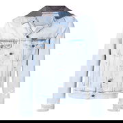 Off-White Hooded Denim Jacket