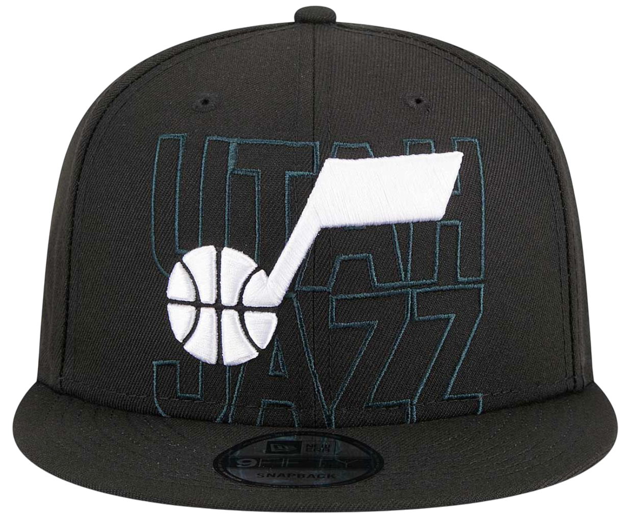 Šiltovka New Era New Era Utah Jazz Draft Snapback Cap Čierna | 60360927-60360927, 1