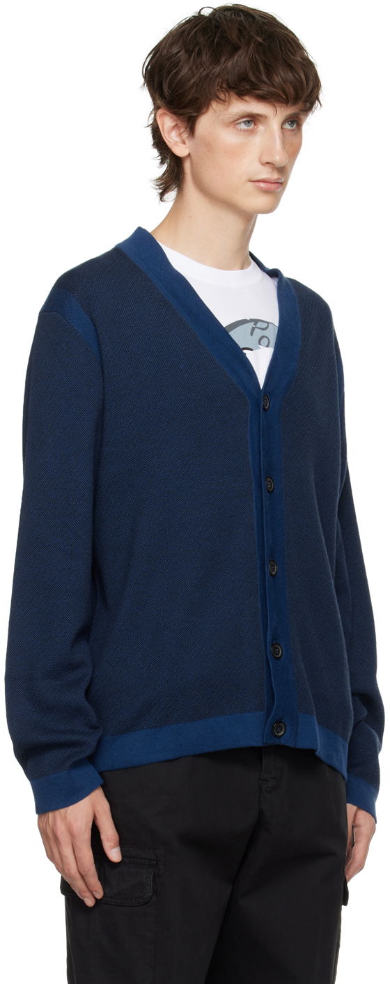Sveter Paul Smith PS Paul Smith Zebra Cardigan Modrá | M2R-213YE-L21864, 1