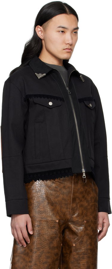 Bunda Andersson Bell Andersson Bell Cowboy Zip-Up Jacket Čierna | awa680m, 1