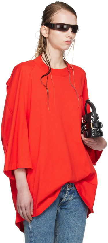 Tričko Jean Paul Gaultier Shayne Oliver Edition Oversized T-Shirt Červená | 24/27-U-TS068B-J063-30, 1