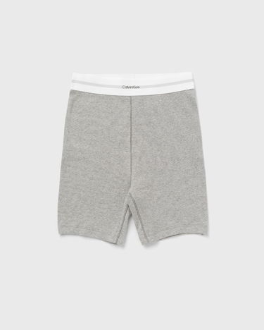 Šortky CALVIN KLEIN Calvin Klein Cotton Stretch Rib Bike Shorts Šedá | 000QS7216EP7A, 1