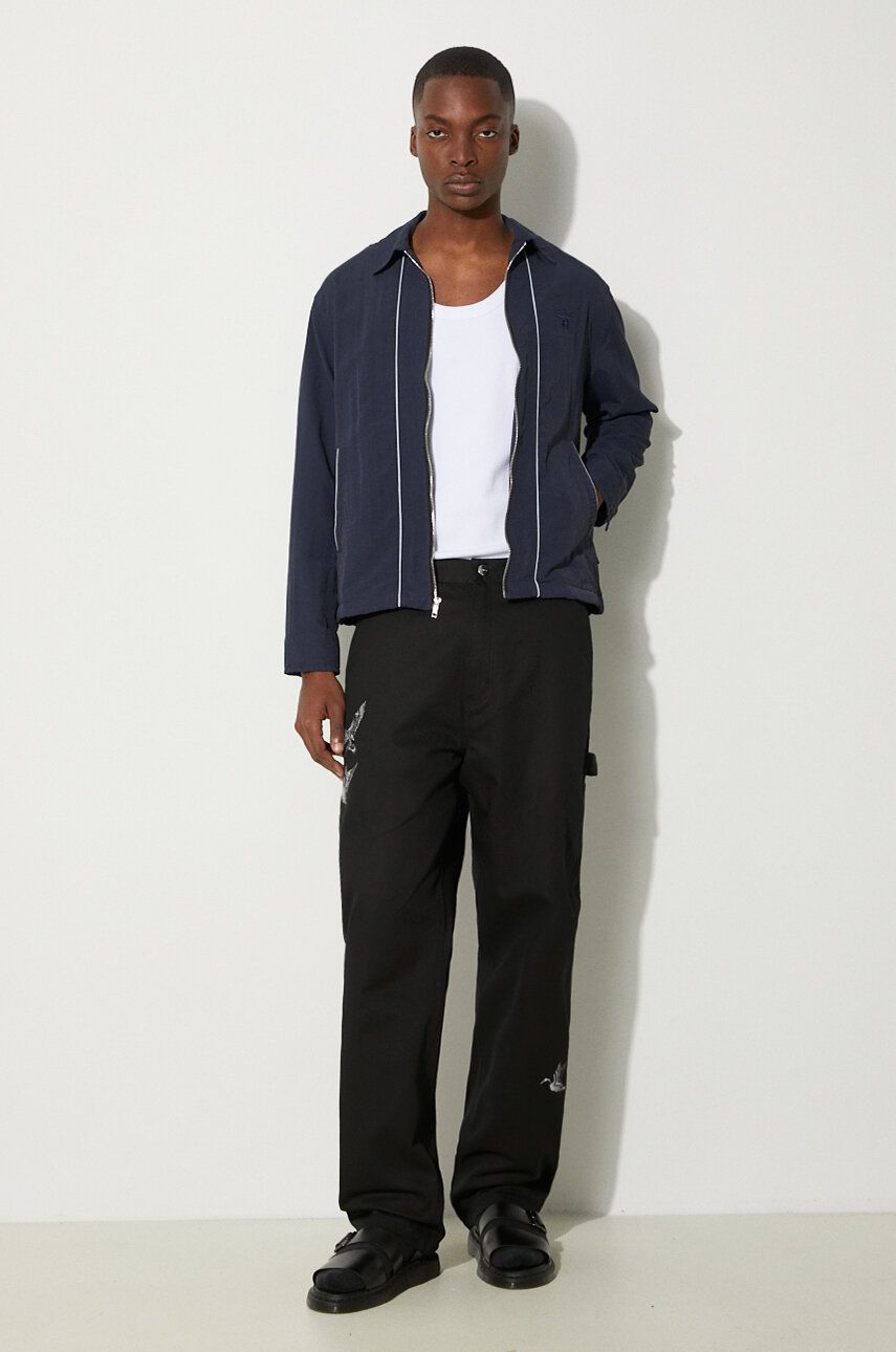 Bomber bunda Awake NY Coaches Jacket Modrá | SP24.OT002, 1