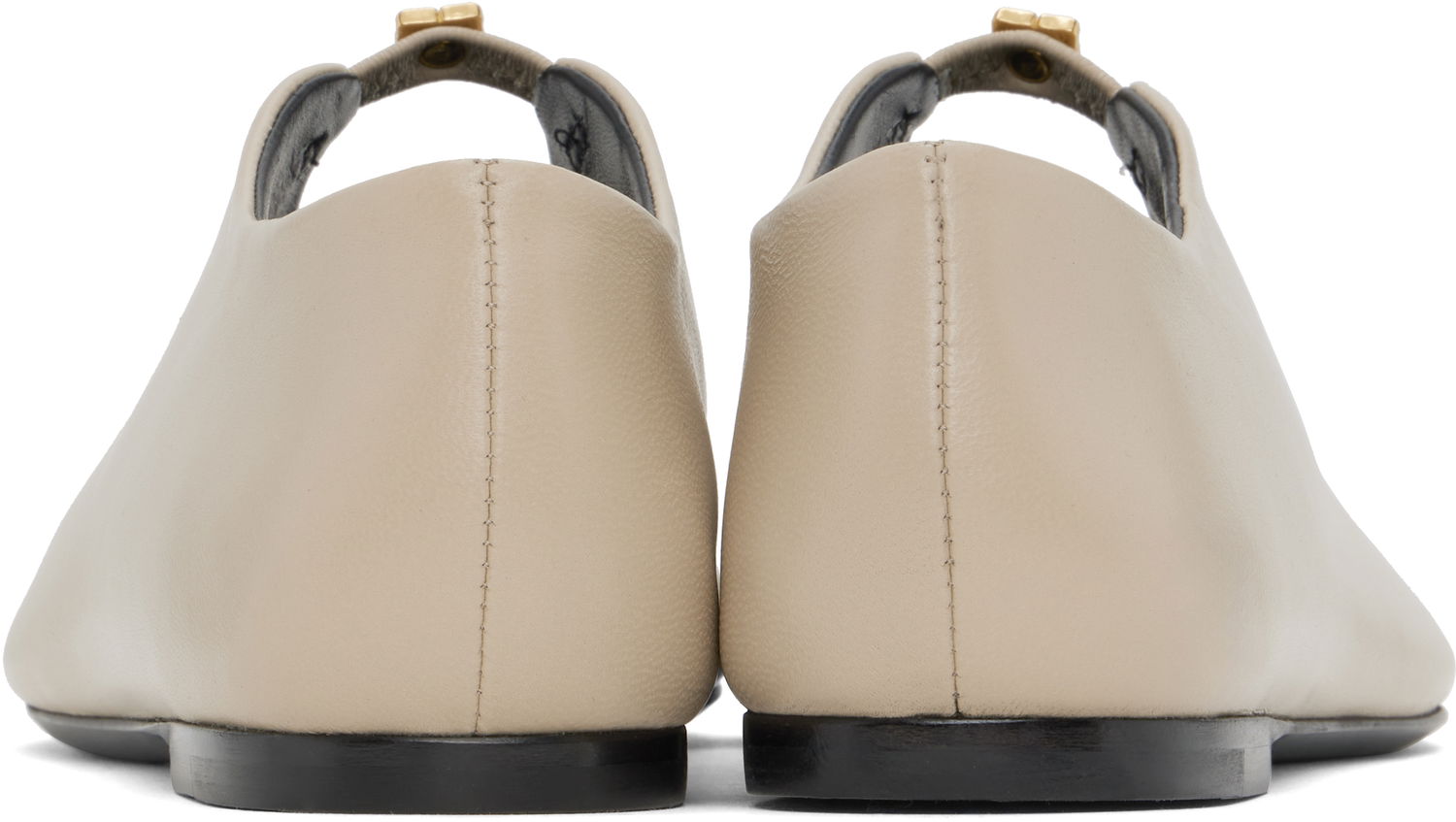 Oblečenie Givenchy Givenchy 4G Liquid Ballerina Flats Béžová | BE500VE16Q257, 1