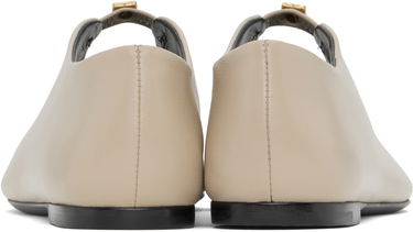 Oblečenie Givenchy Givenchy 4G Liquid Ballerina Flats Béžová | BE500VE16Q257, 1