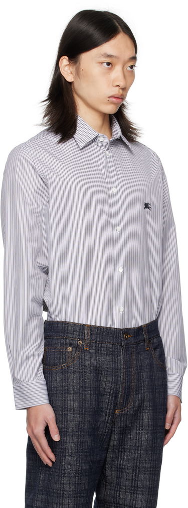 Košeľa Burberry Burberry Striped Cotton Shirt Rôznofarebný | 8110883, 1