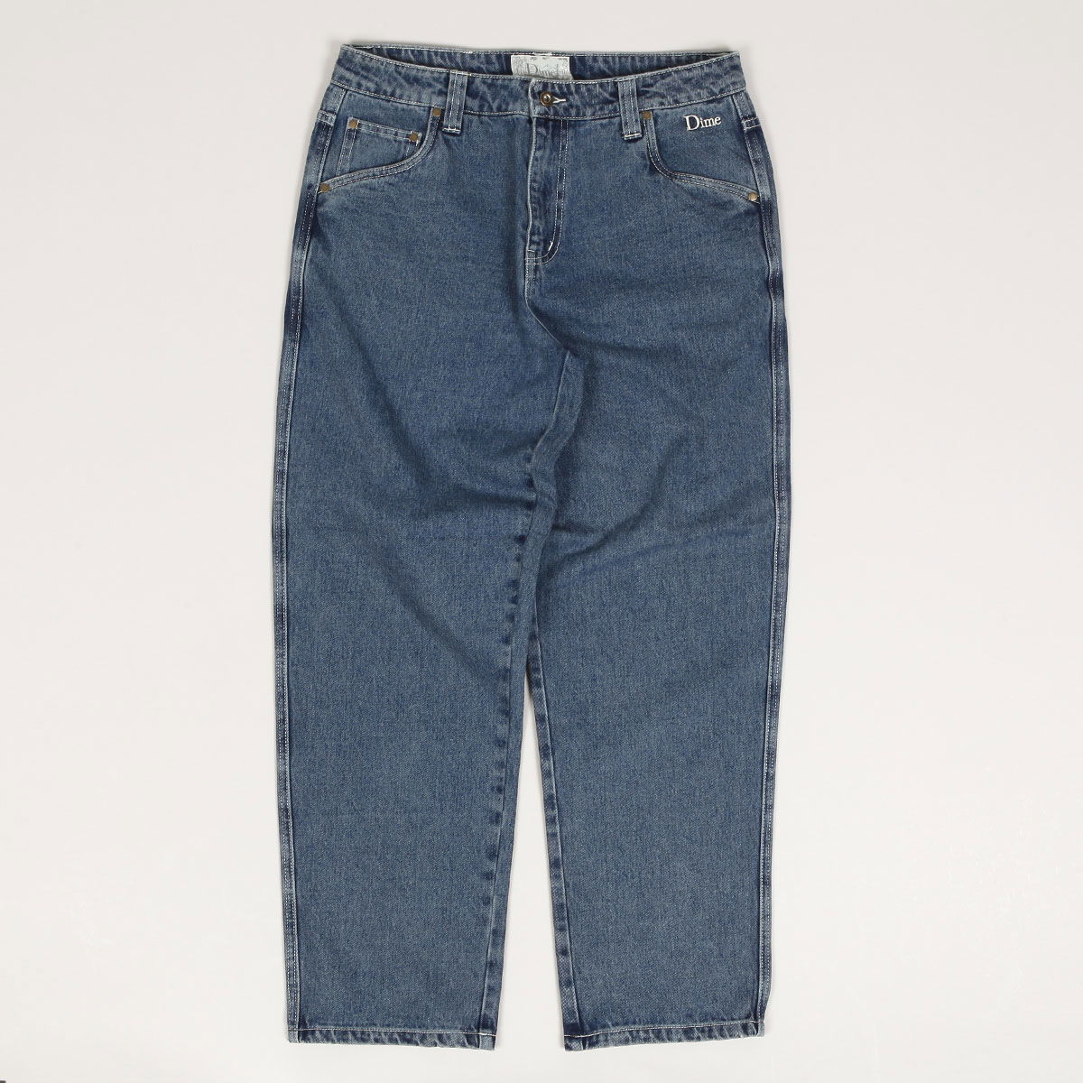 Classic Relaxed Denim Pants