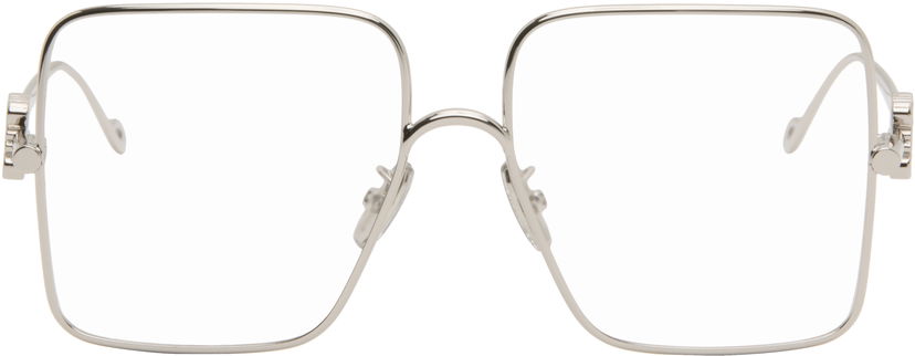 Slnečné okuliare Loewe Oversize Square Retro Glasses Metalická | LW50038U 192337093227