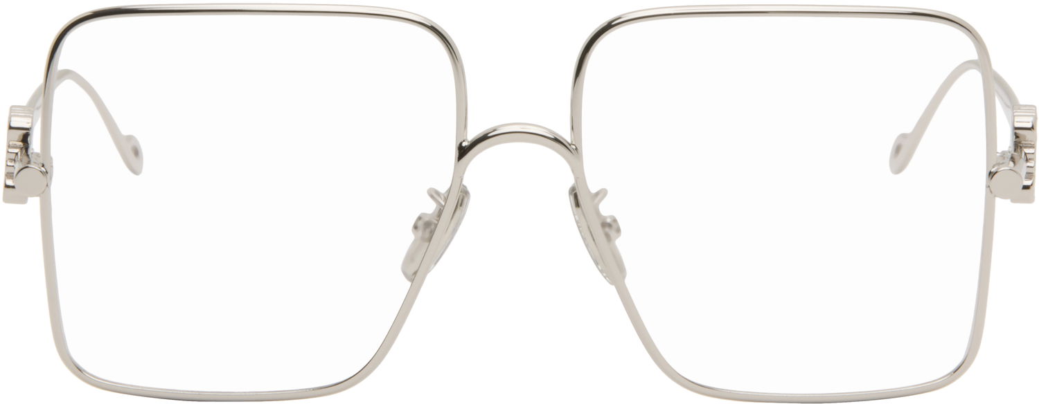 Slnečné okuliare Loewe Oversize Square Retro Glasses Metalická | LW50038U 192337093227, 0
