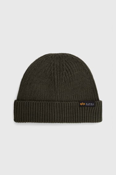 Kulicha Alpha Industries Beanie Knitted Zelené | 138905.142, 0