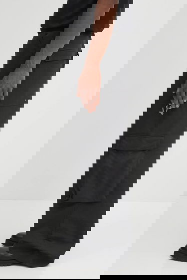 Cargo nohavice HELIOT EMIL Heliot Emil PREAW25 Wide Leg Cargo Pants Čierna | PREAW25.M.10.207.BLK01, 1