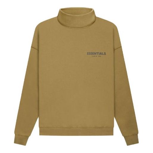 Sveter Fear of God Essentials Pullover Mock Neck Sweatshirt Žltá | FOG-FW21-012